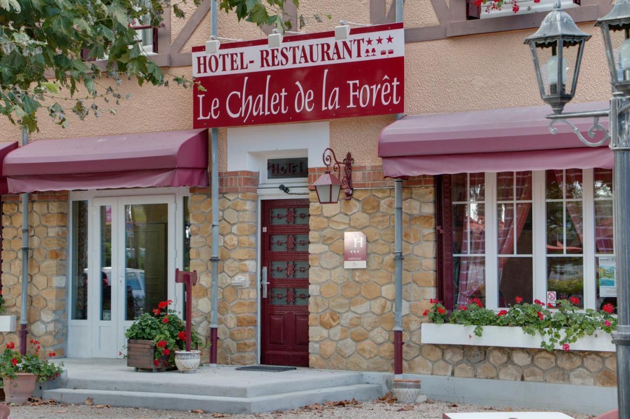 Le Chalet De La Foret Hotel 3 Etoiles Et Restaurant Vierzon Esterno foto