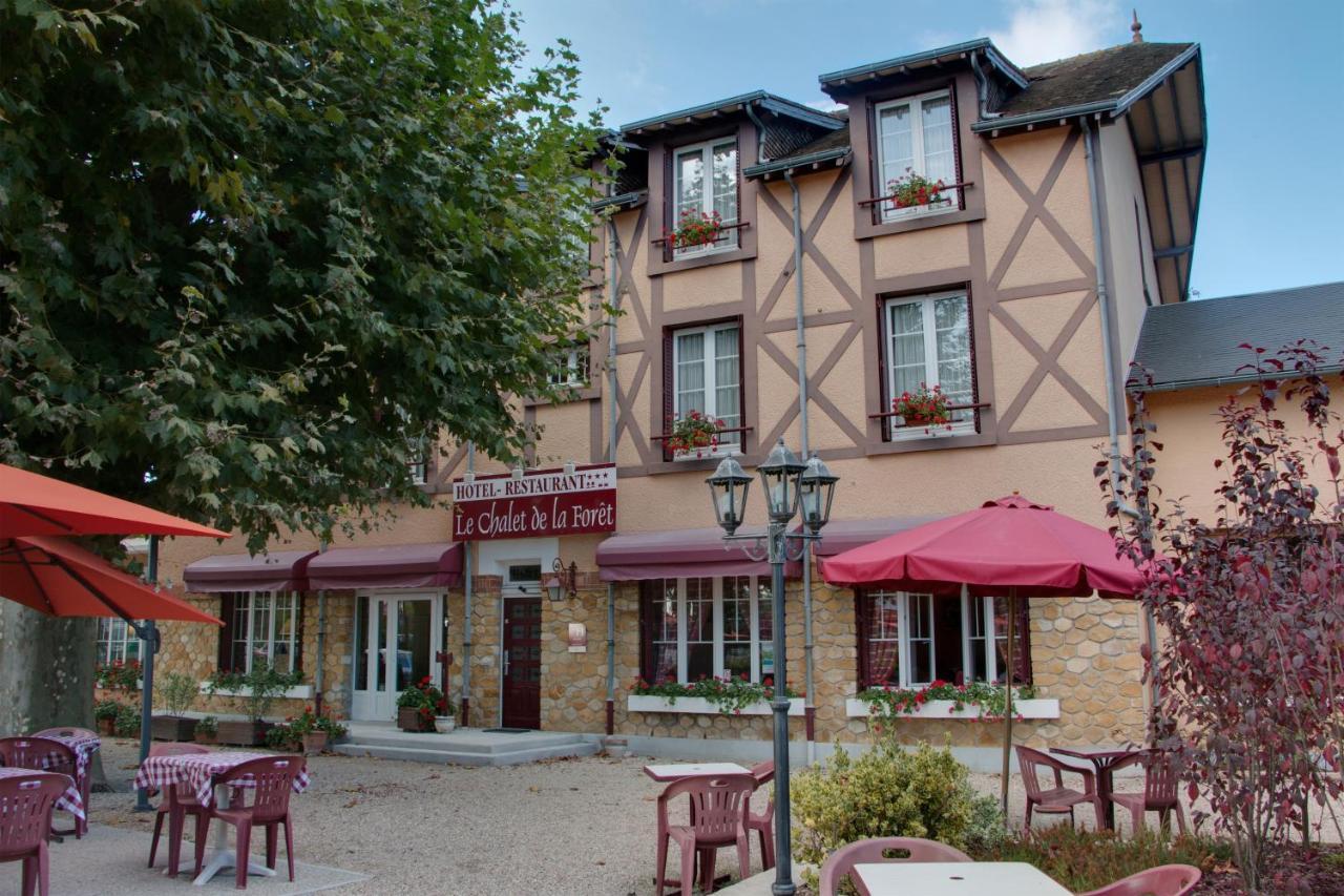 Le Chalet De La Foret Hotel 3 Etoiles Et Restaurant Vierzon Esterno foto